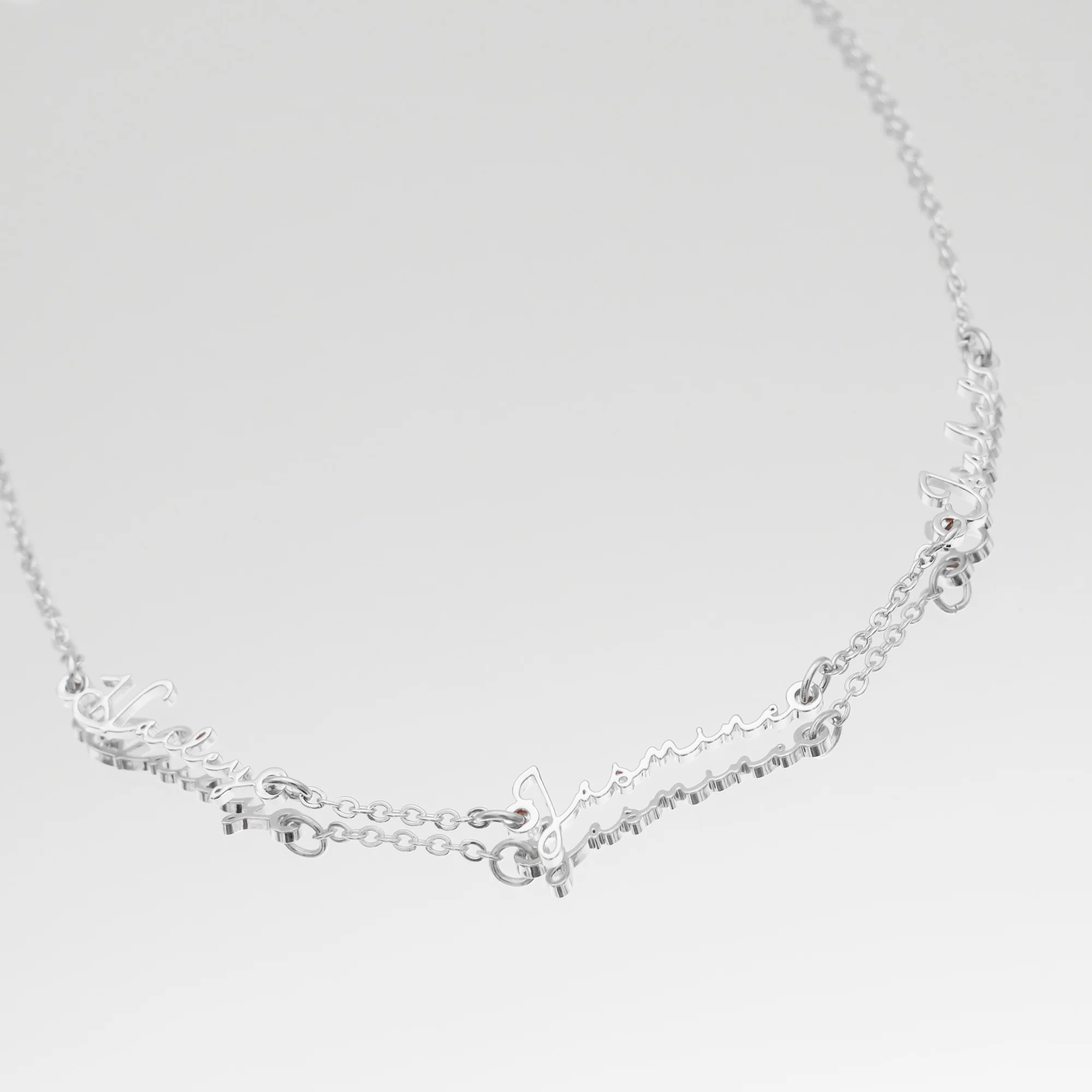 Selina Multiple Name Necklace - Image 6
