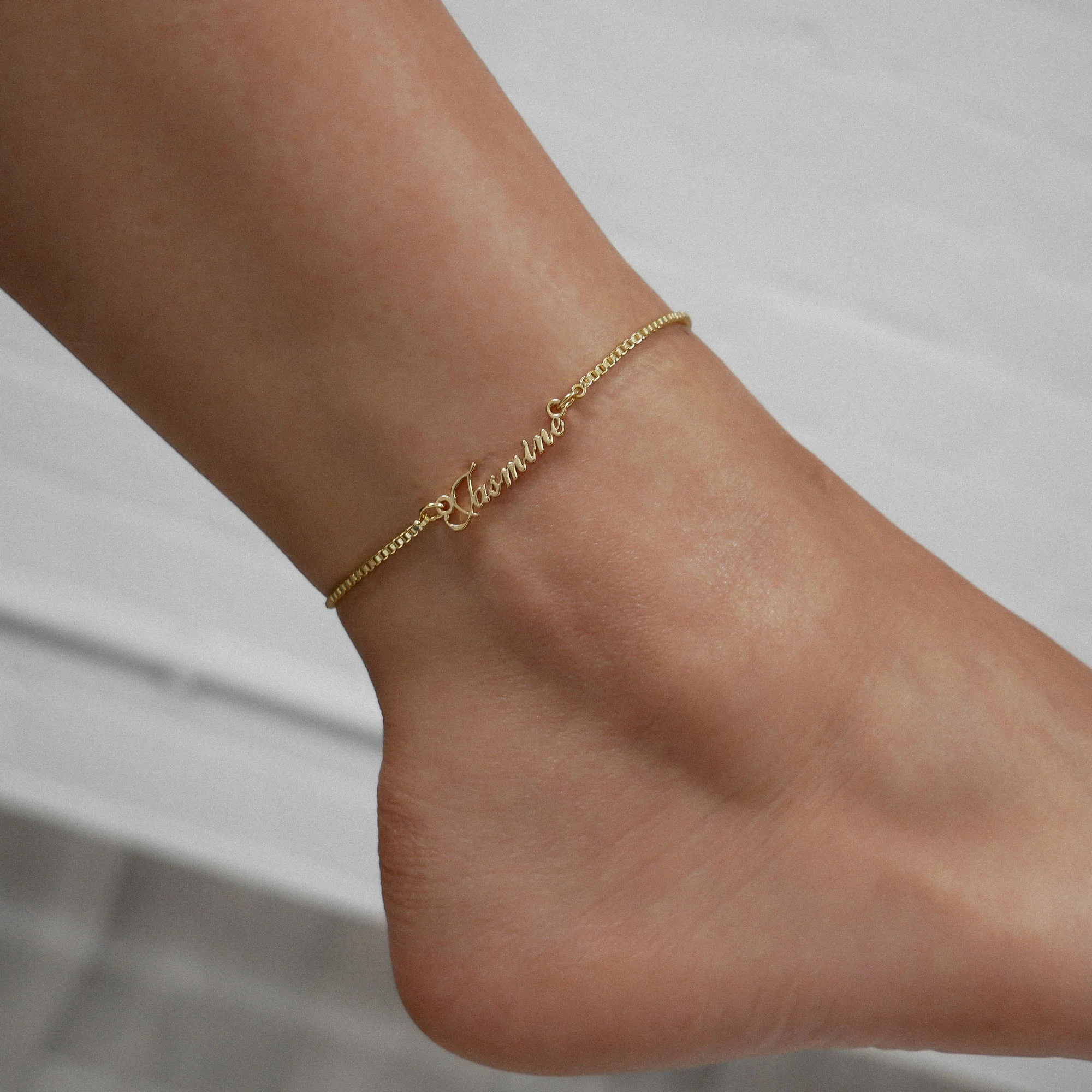 Siena Name Anklet - Image 2
