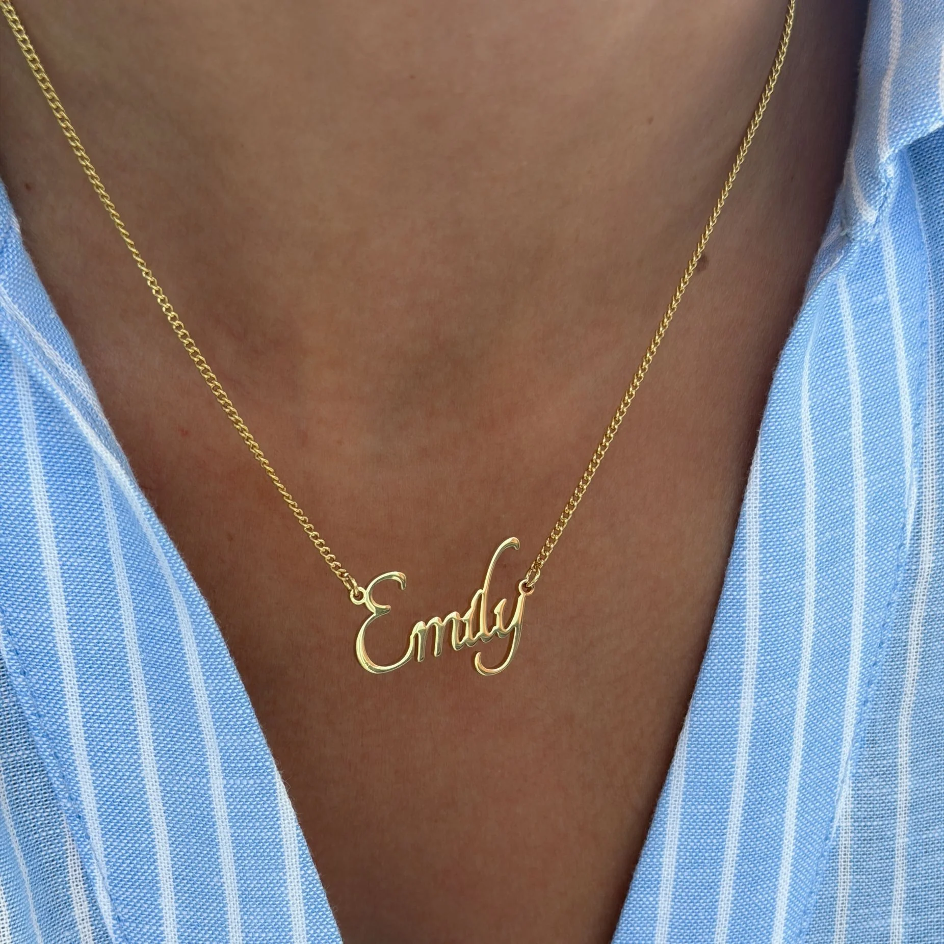 Siena Custom Name Necklace - Image 2