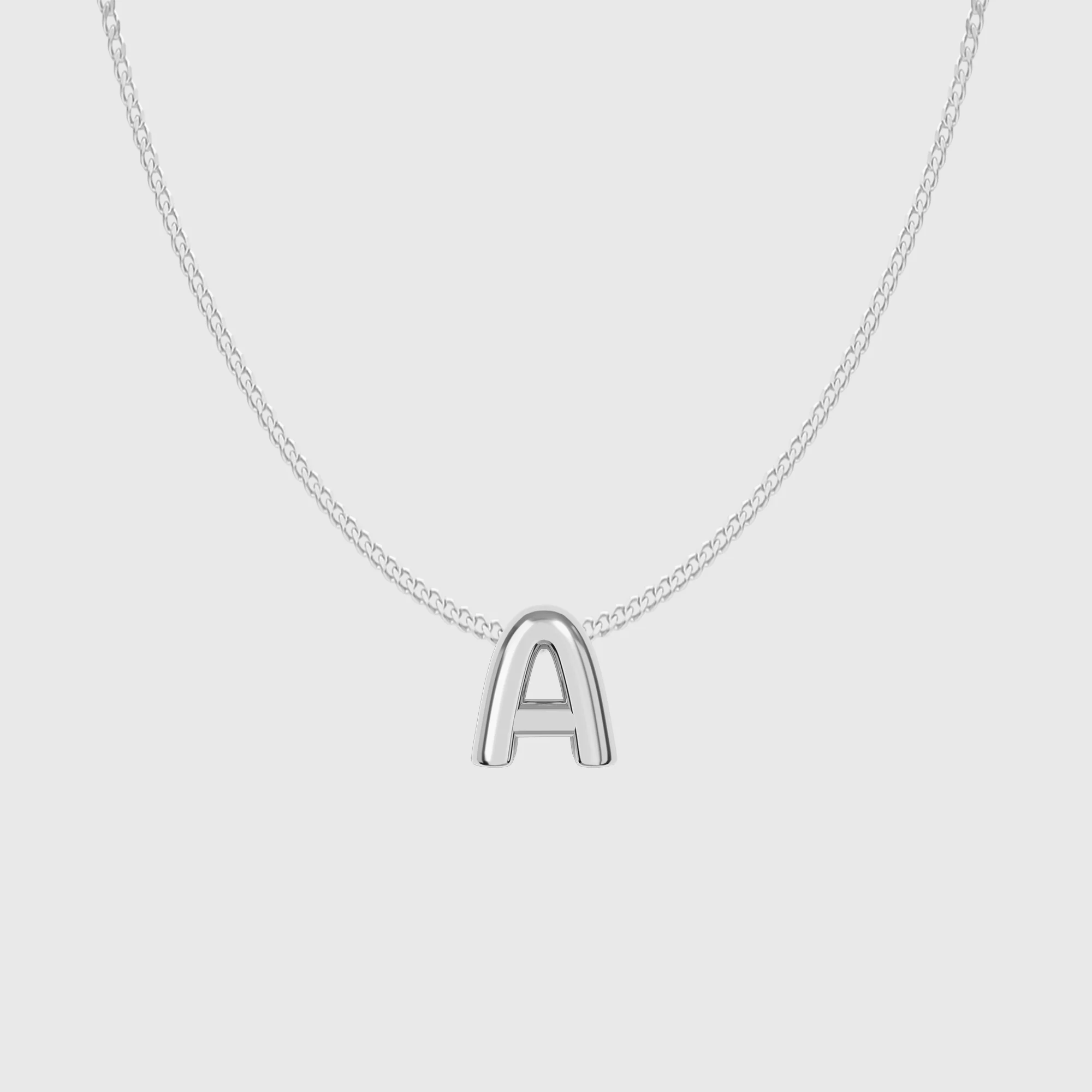 Silver Bubble Letter Charms - Image 2