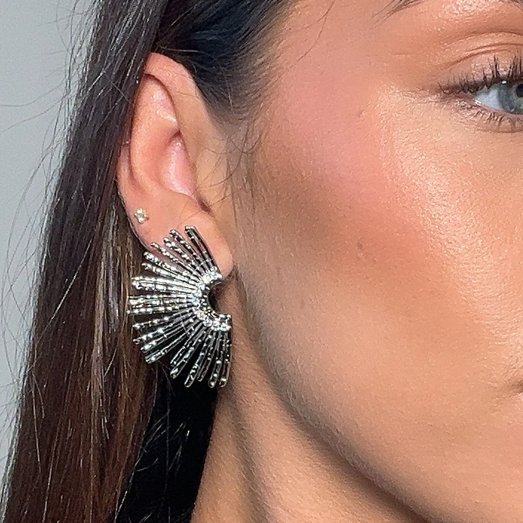 Solana Fan Earrings - Image 7