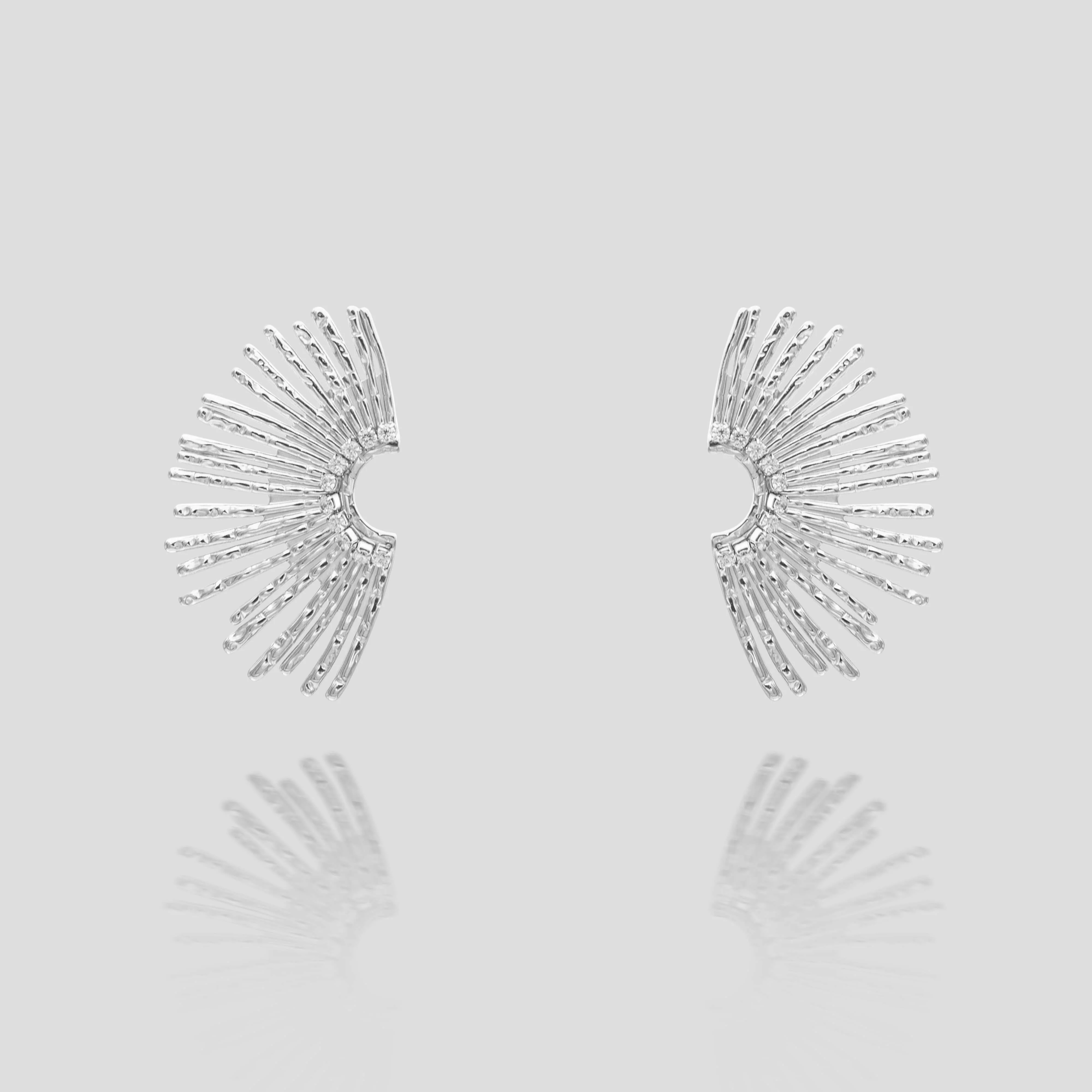 Solana Fan Earrings - Image 9