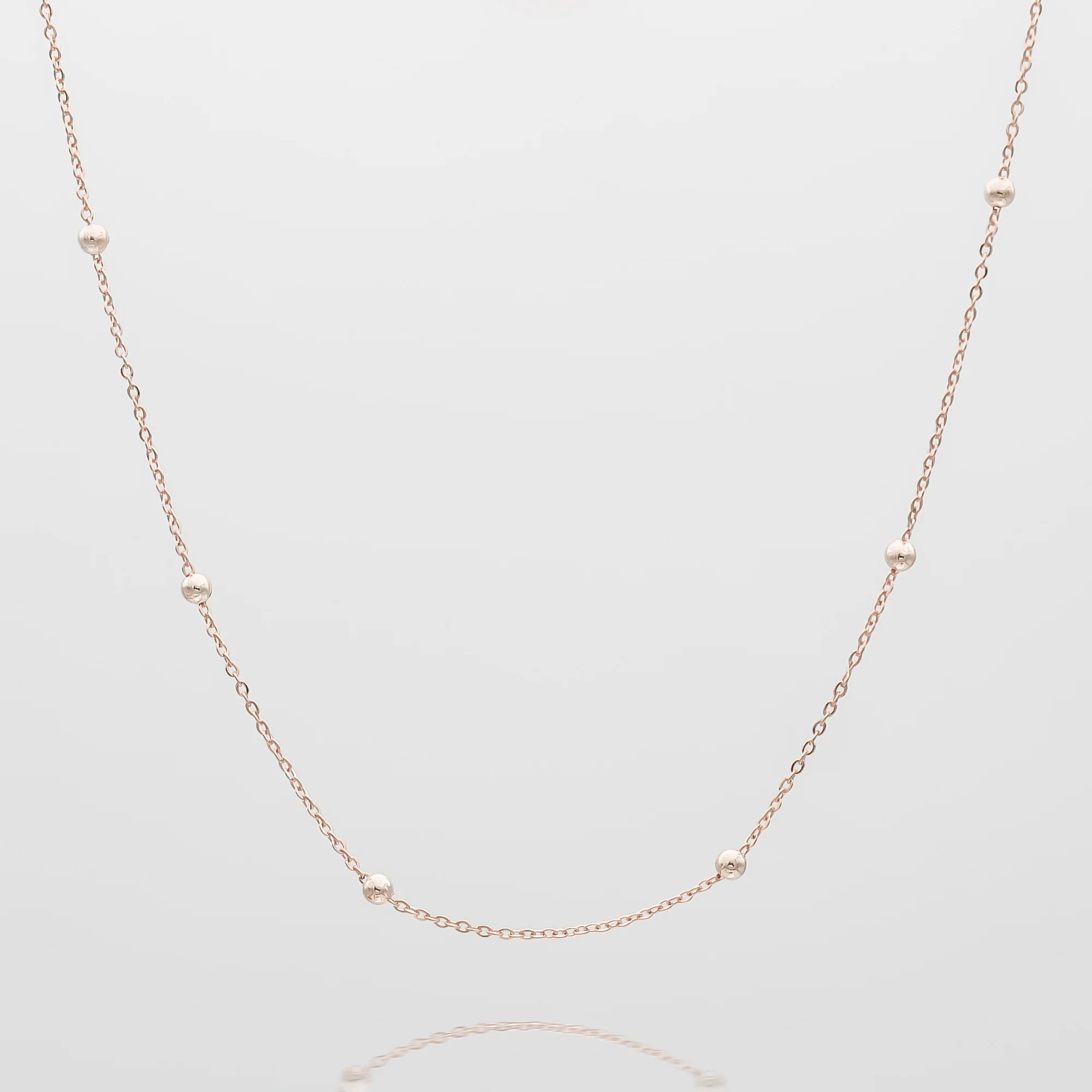 Sphere Beaded Necklace - Image 4