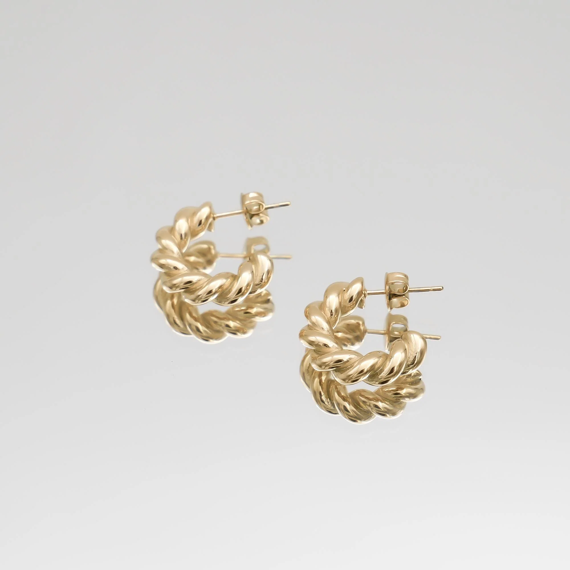 Tamia Twisted Earrings - Image 3