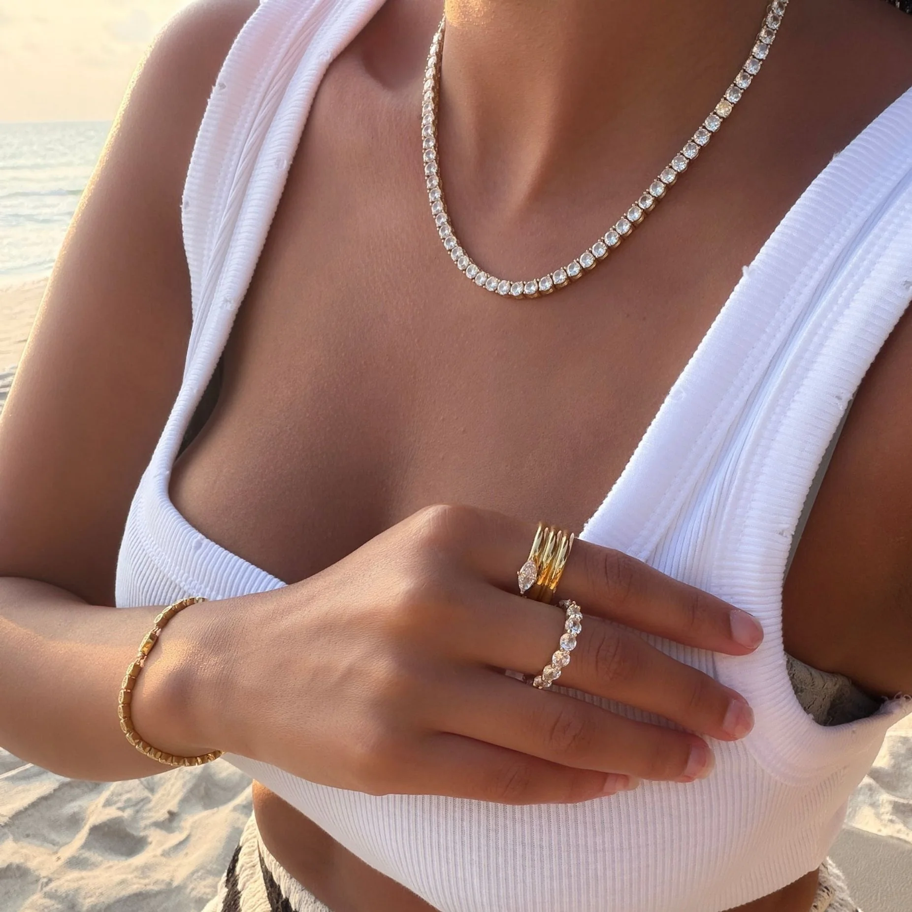 Tennis Necklace - Image 6