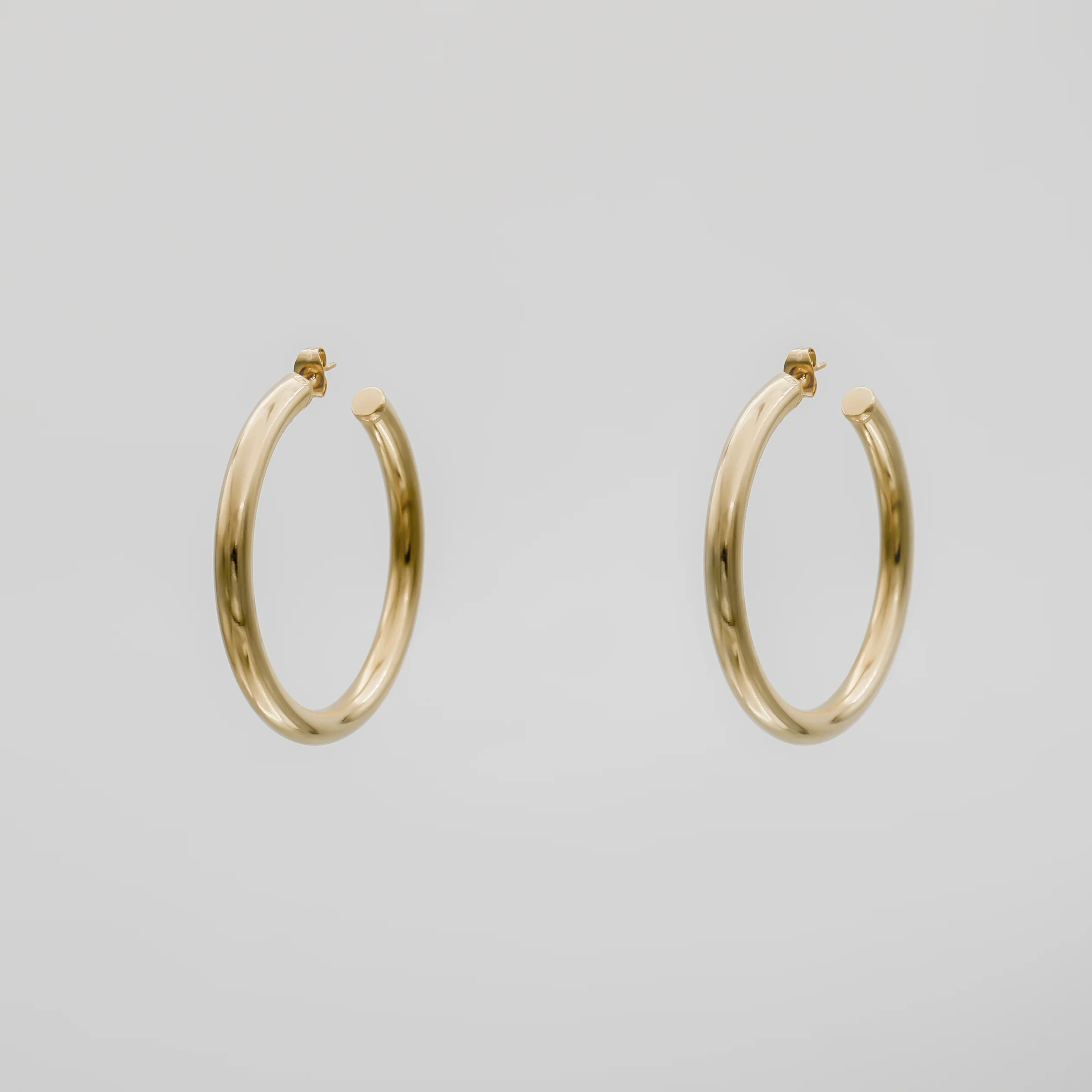 Tia Classic Hoop Earrings - Image 7