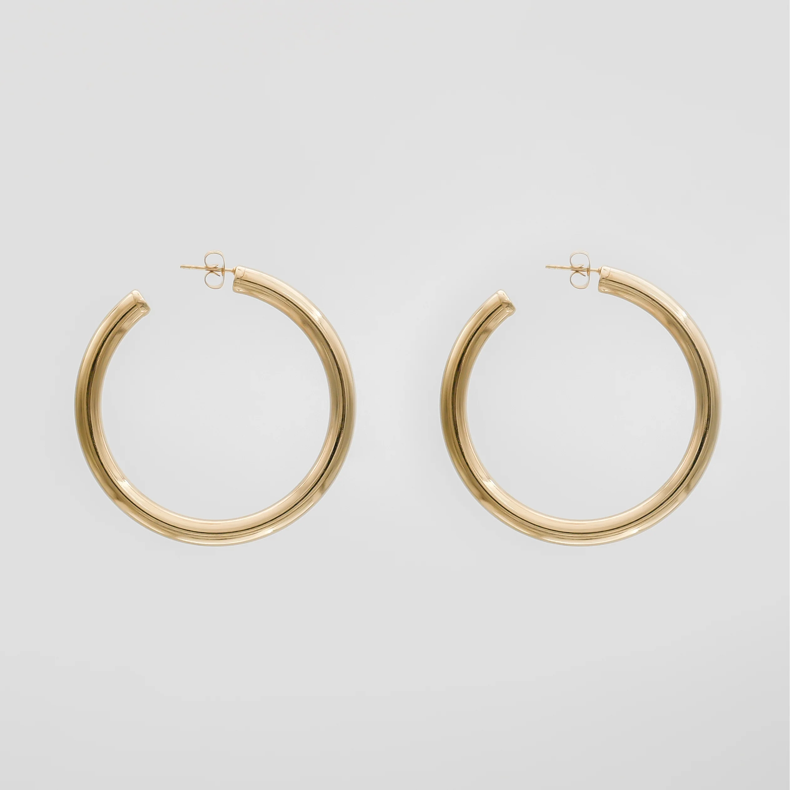 Tia Classic Hoop Earrings - Image 8