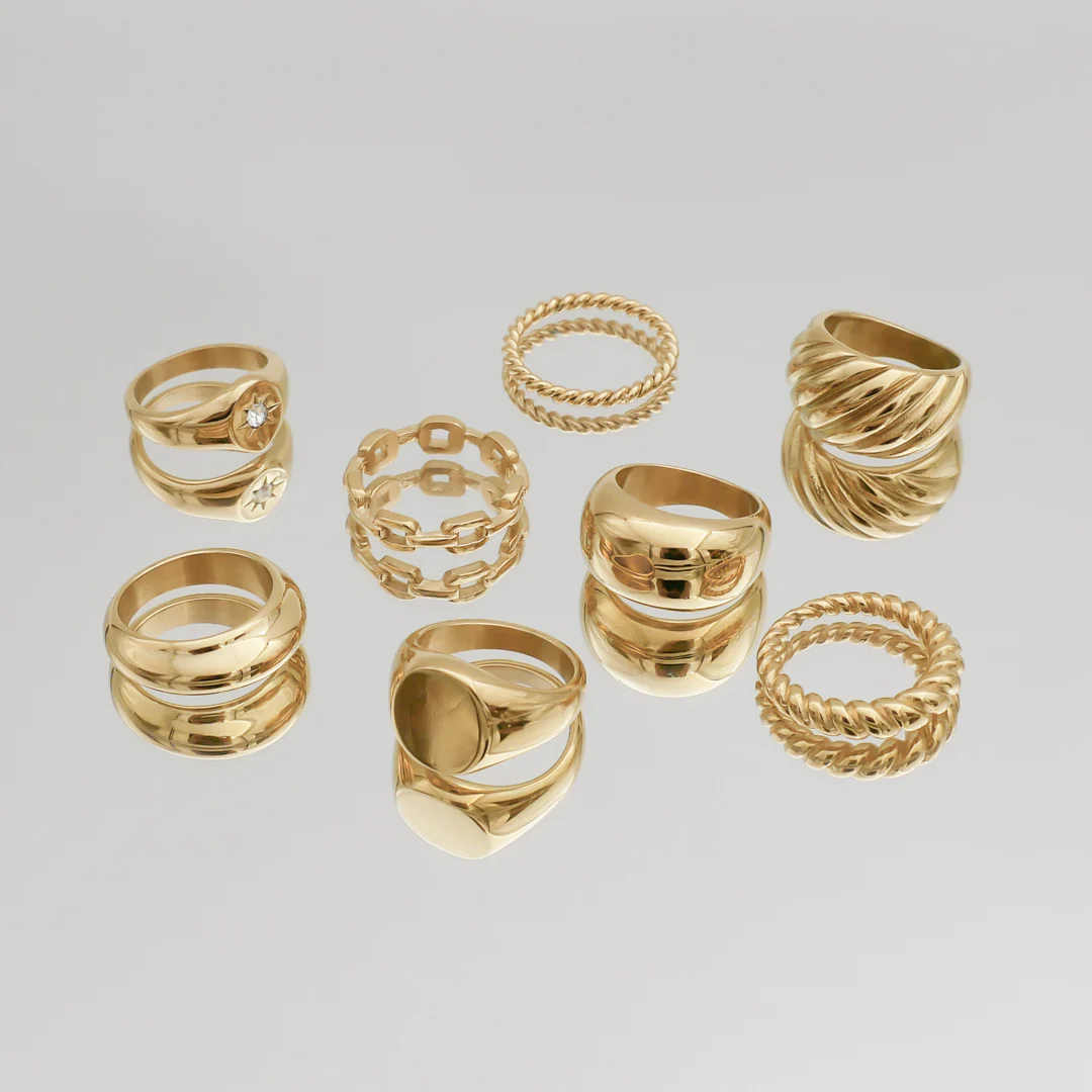 Tia Twisted Ring - Image 4