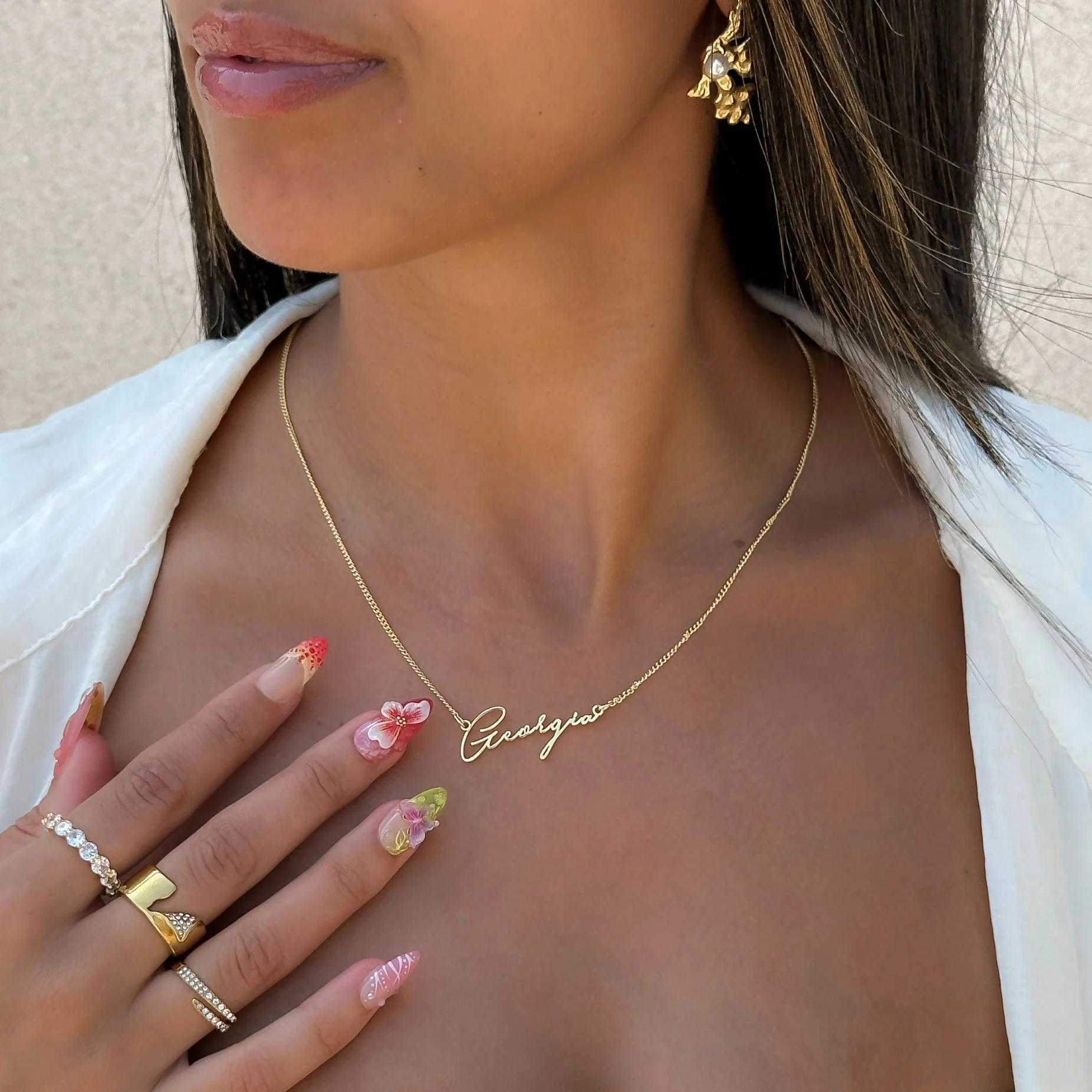 Valencia Custom Name Necklace - Image 6