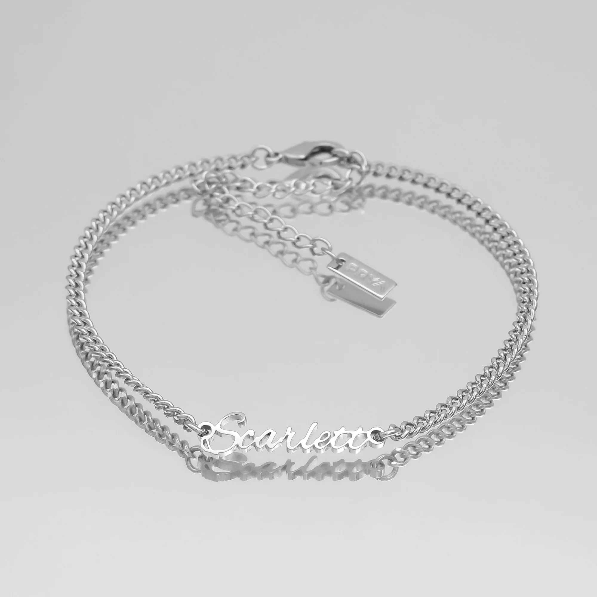 Venice Custom Name Anklet - Image 4