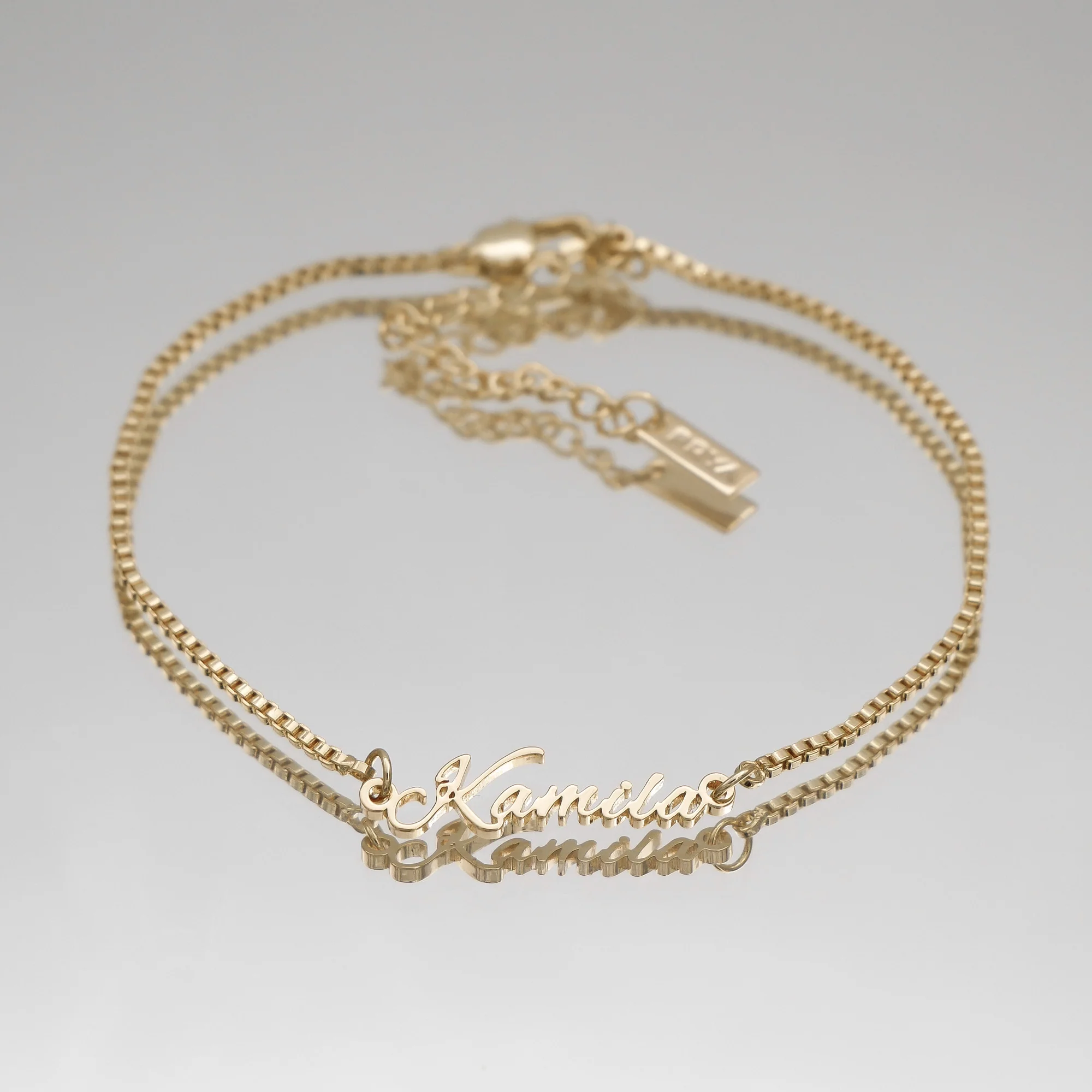 Venice Custom Name Anklet - Image 7
