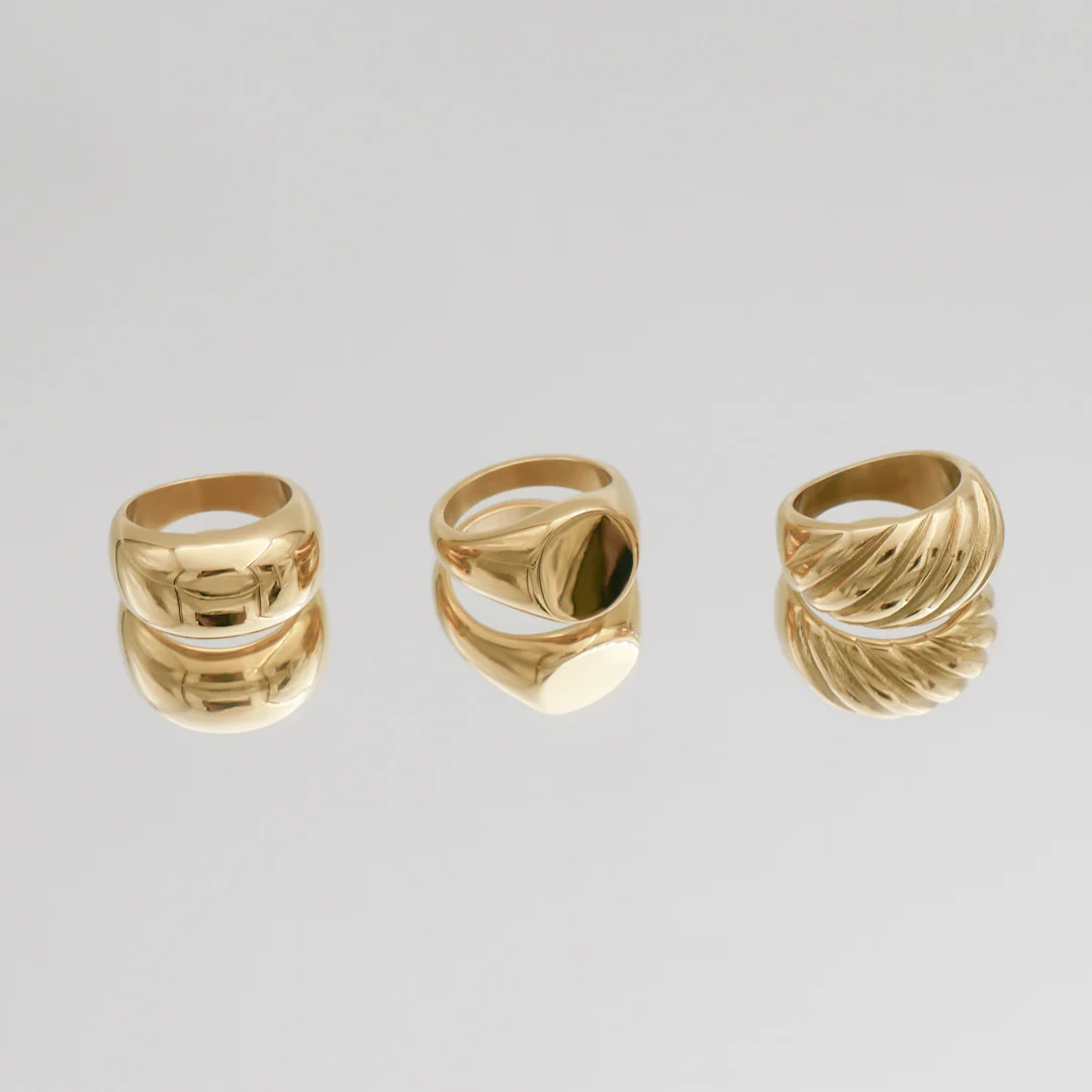 Venus Dome Ring | Gold - Image 9