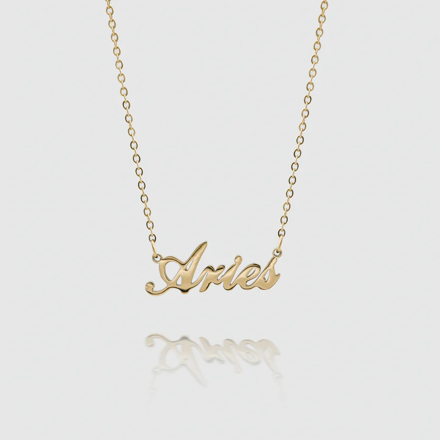 Zodiac Name Necklace - Image 8