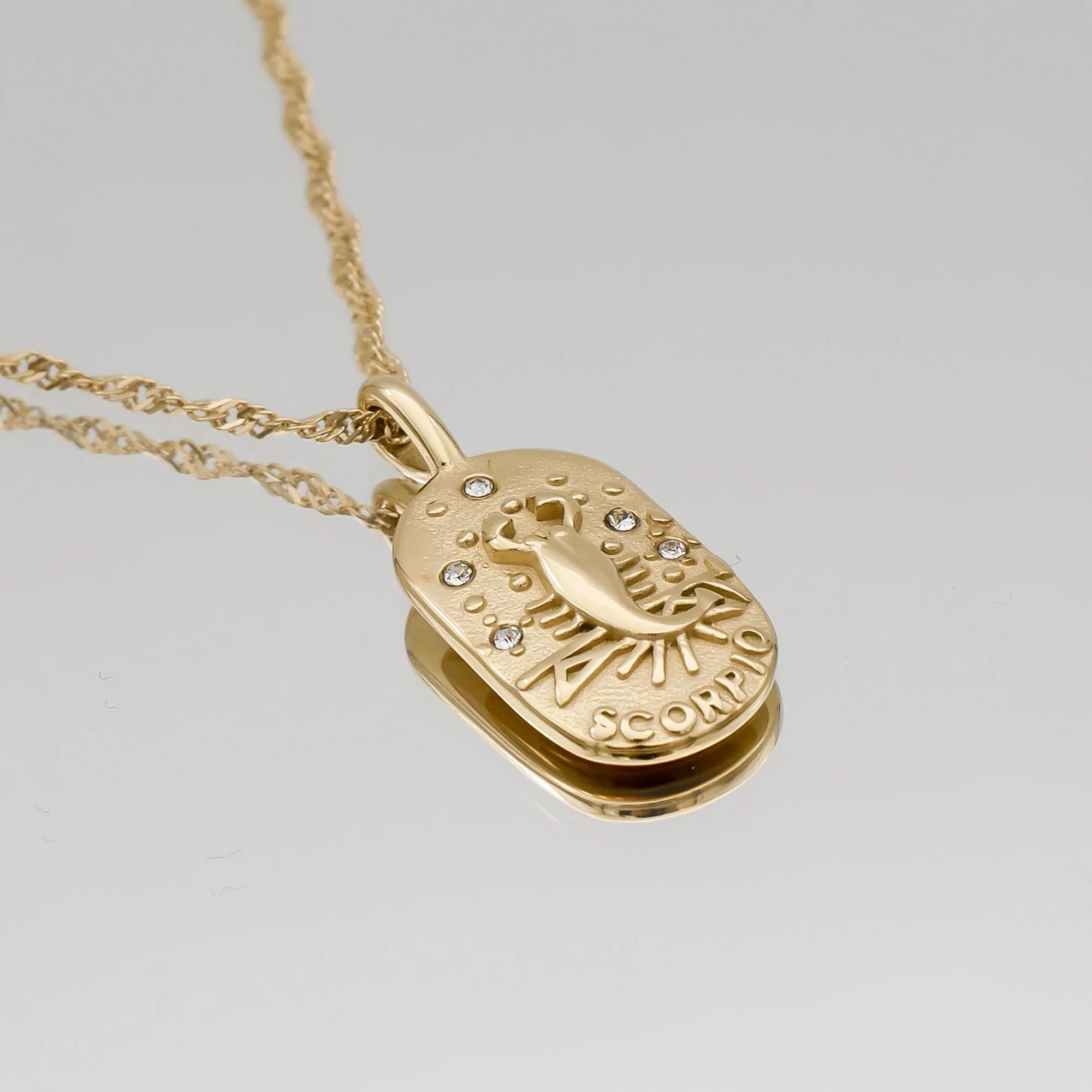 Zodiac Tarot Card Necklace - Image 10