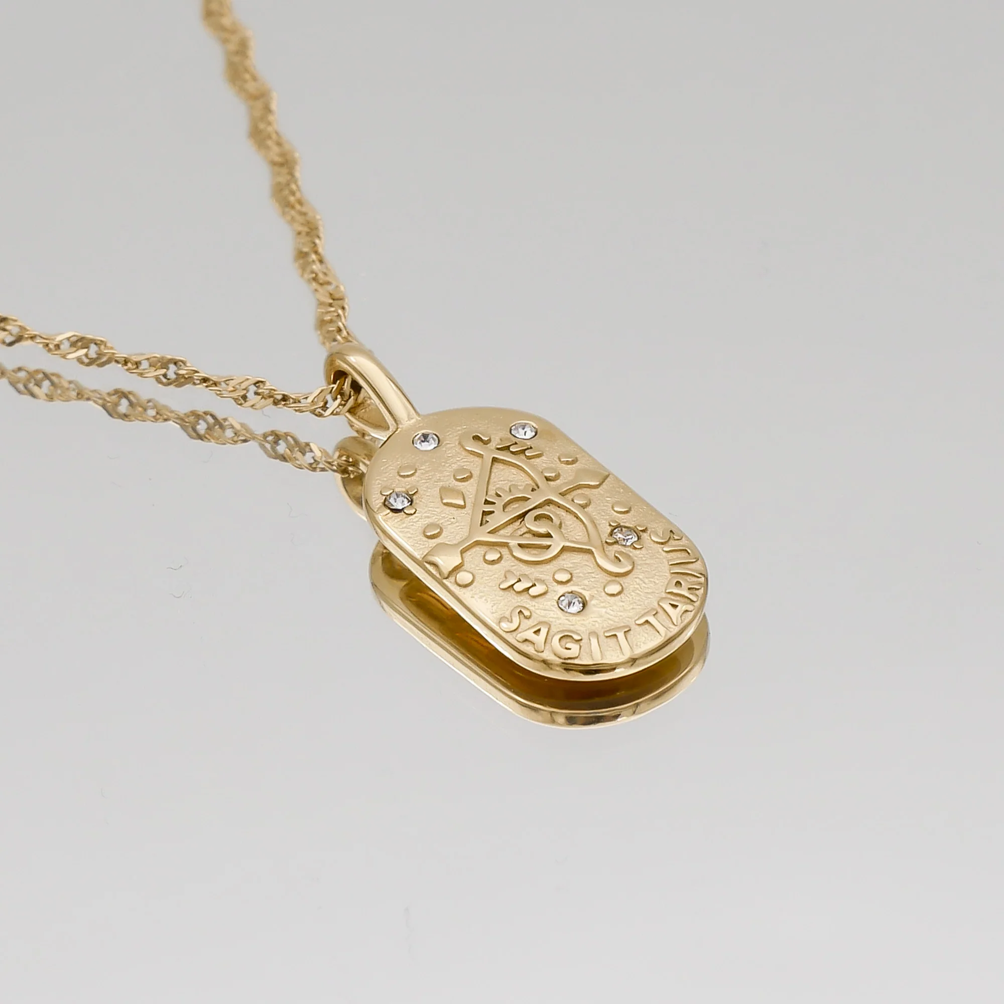 Zodiac Tarot Card Necklace - Image 11