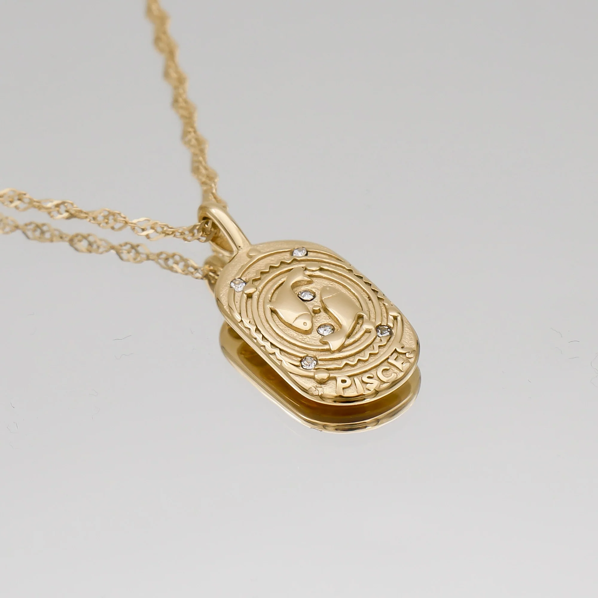 Zodiac Tarot Card Necklace - Image 13