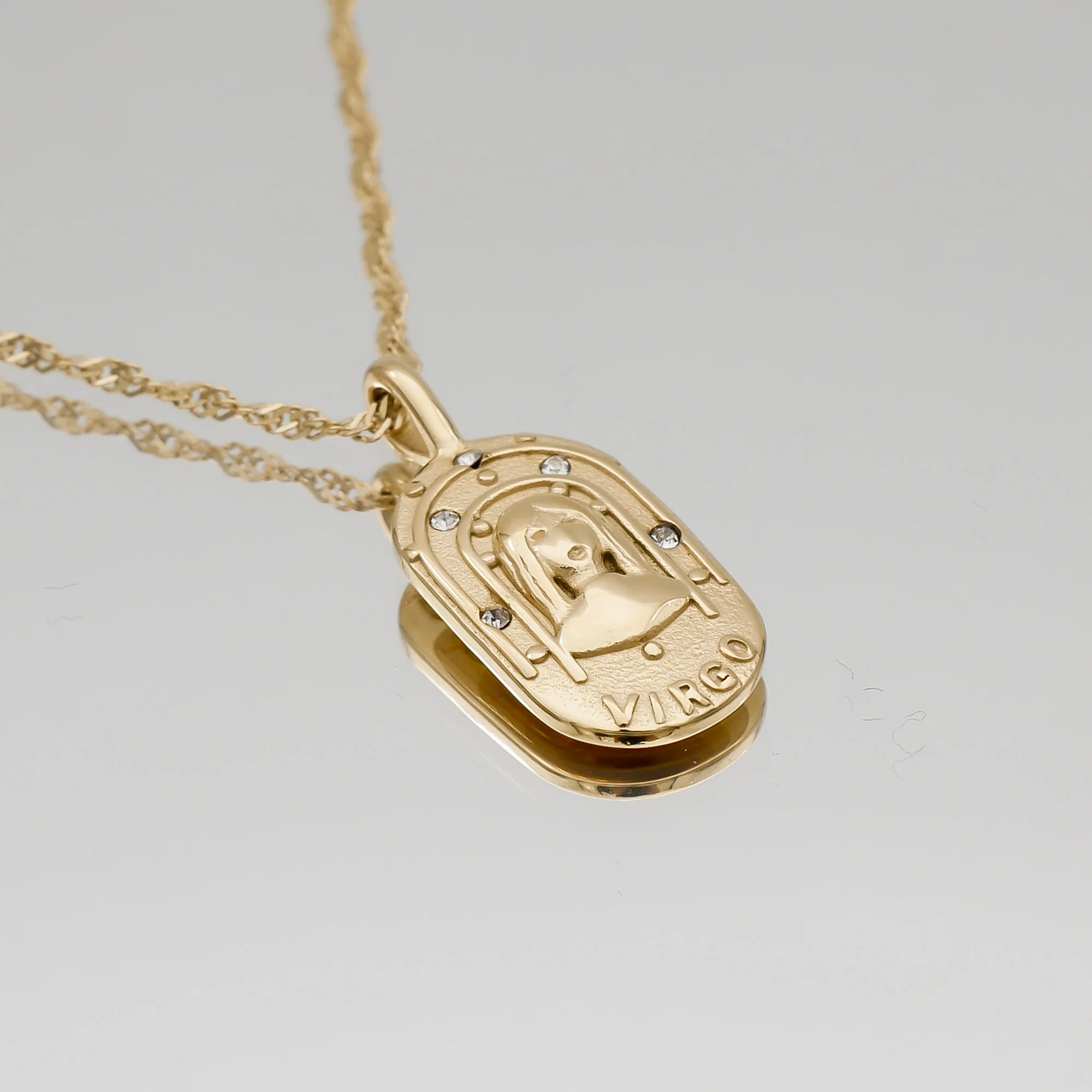 Zodiac Tarot Card Necklace - Image 14