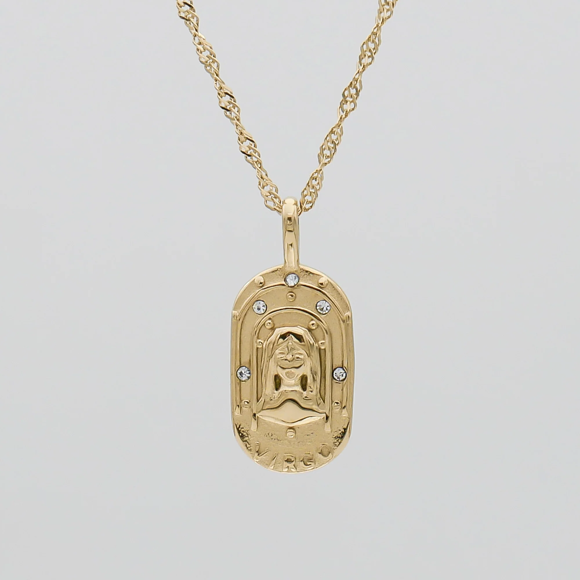 Zodiac Tarot Card Necklace - Image 15