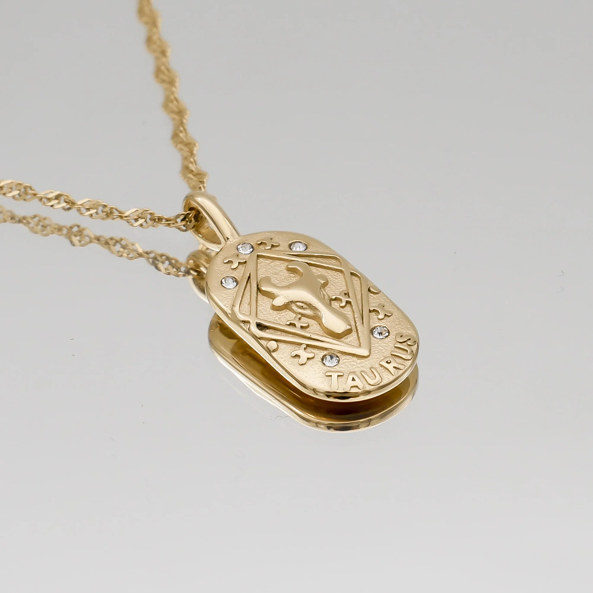 Zodiac Tarot Card Necklace - Image 16