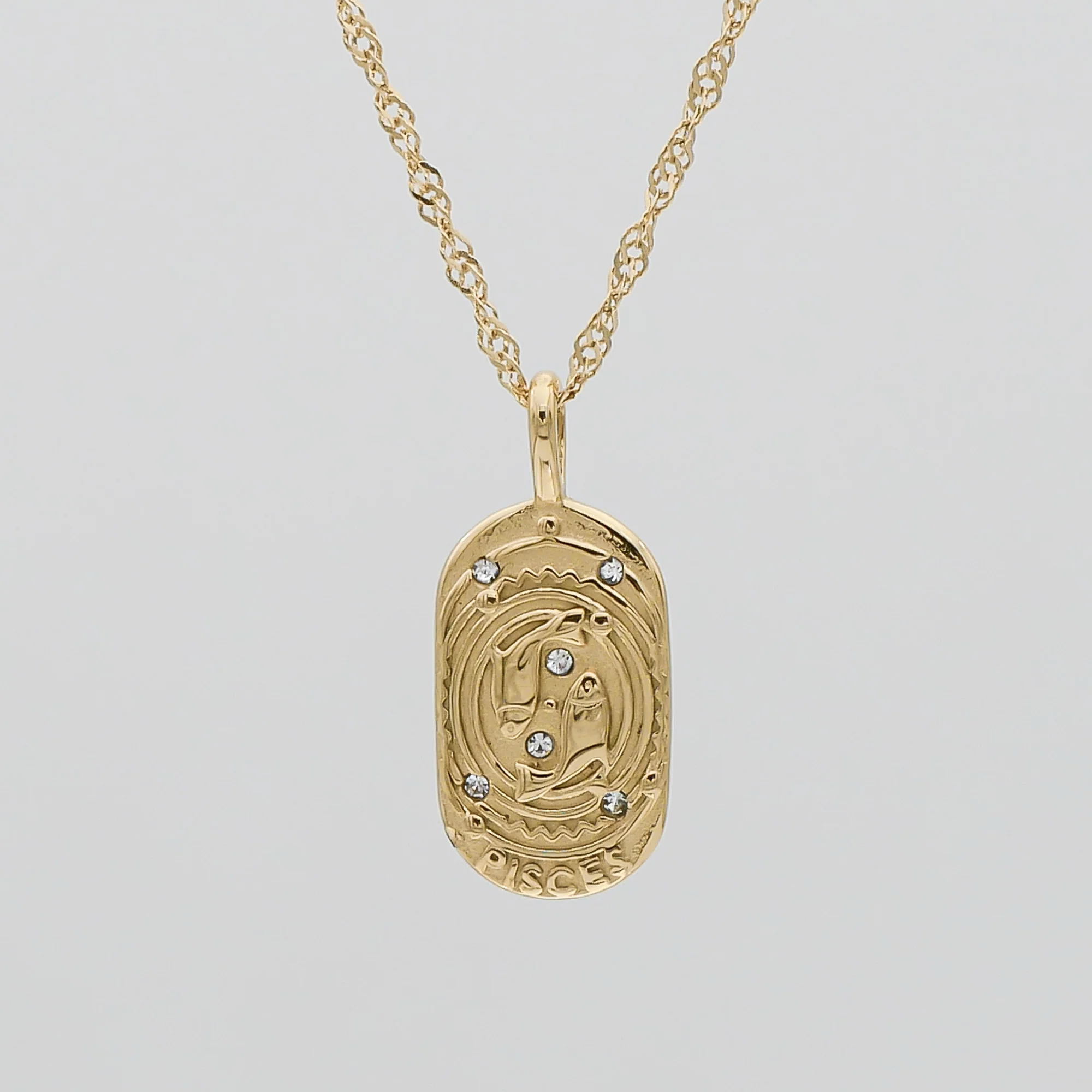 Zodiac Tarot Card Necklace - Image 18