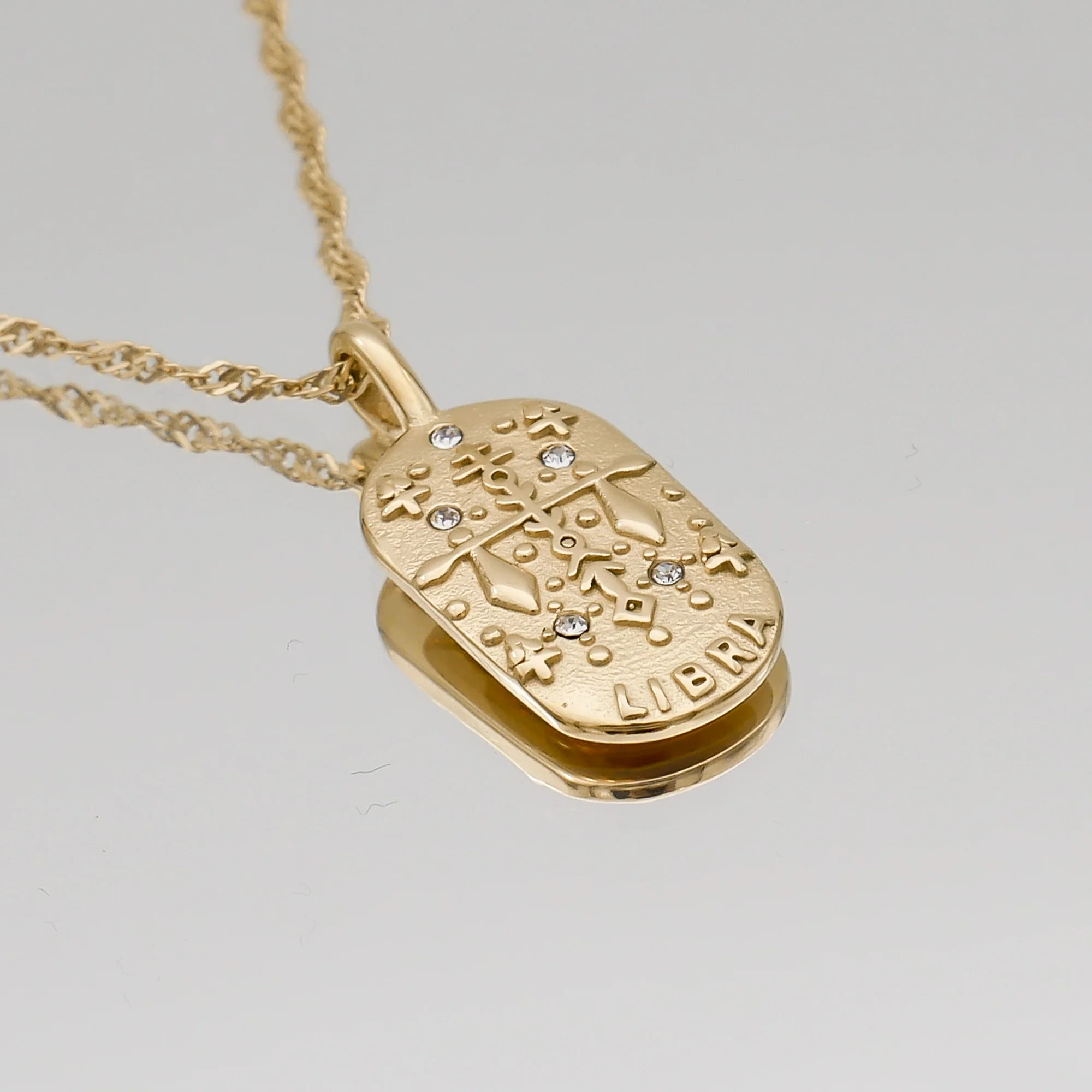 Zodiac Tarot Card Necklace - Image 19