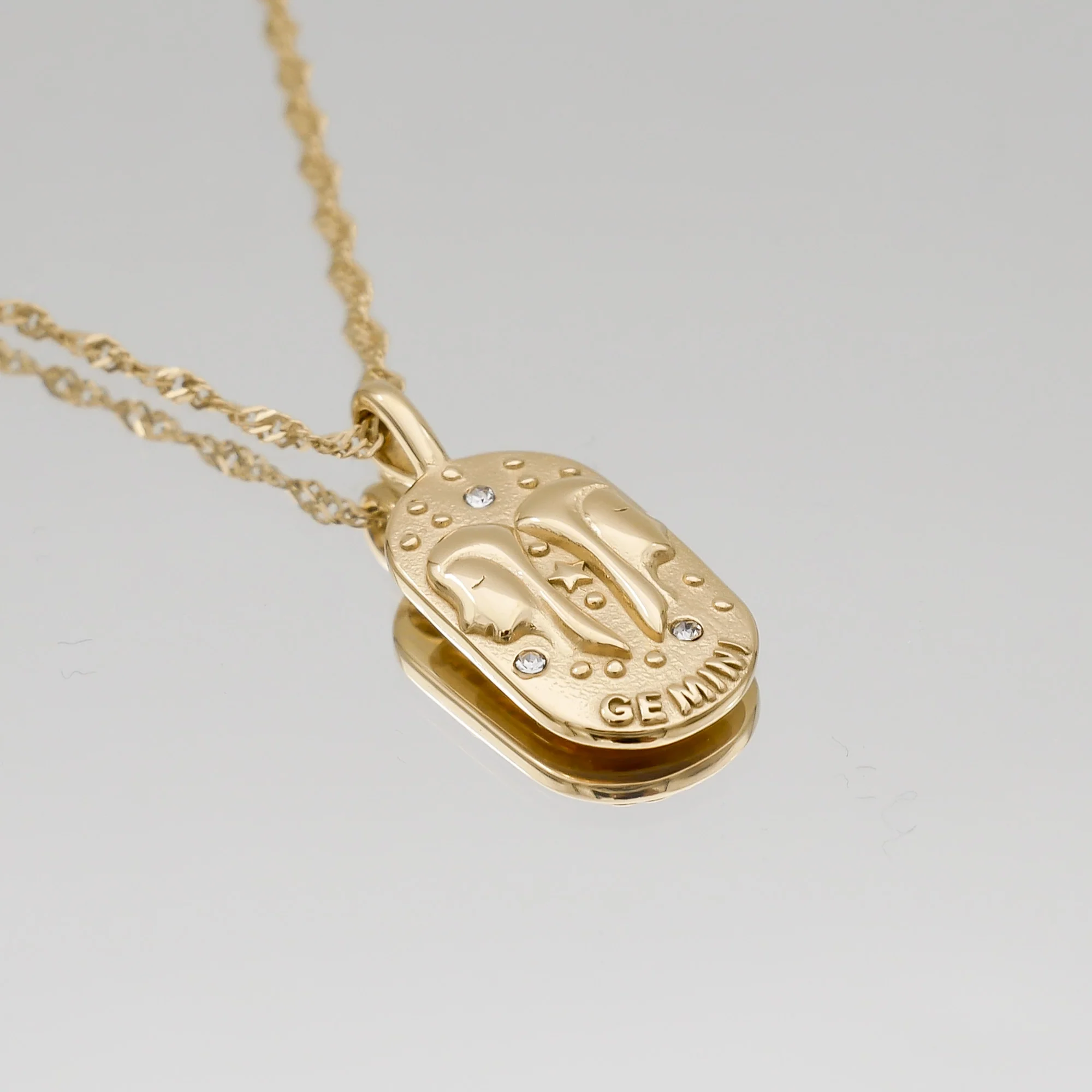 Zodiac Tarot Card Necklace - Image 23