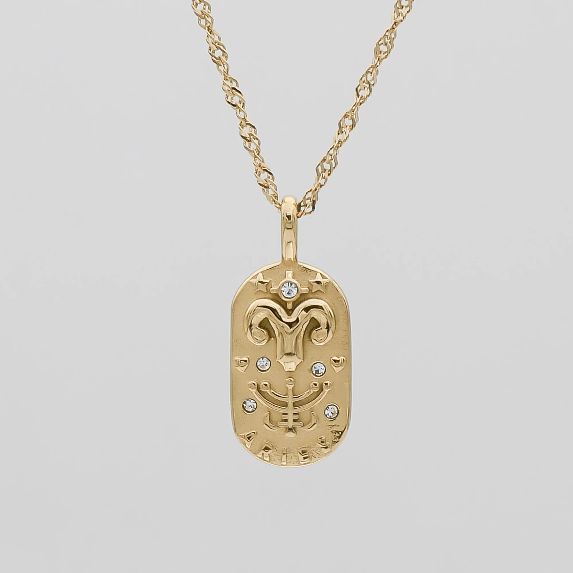 Zodiac Tarot Card Necklace - Image 3