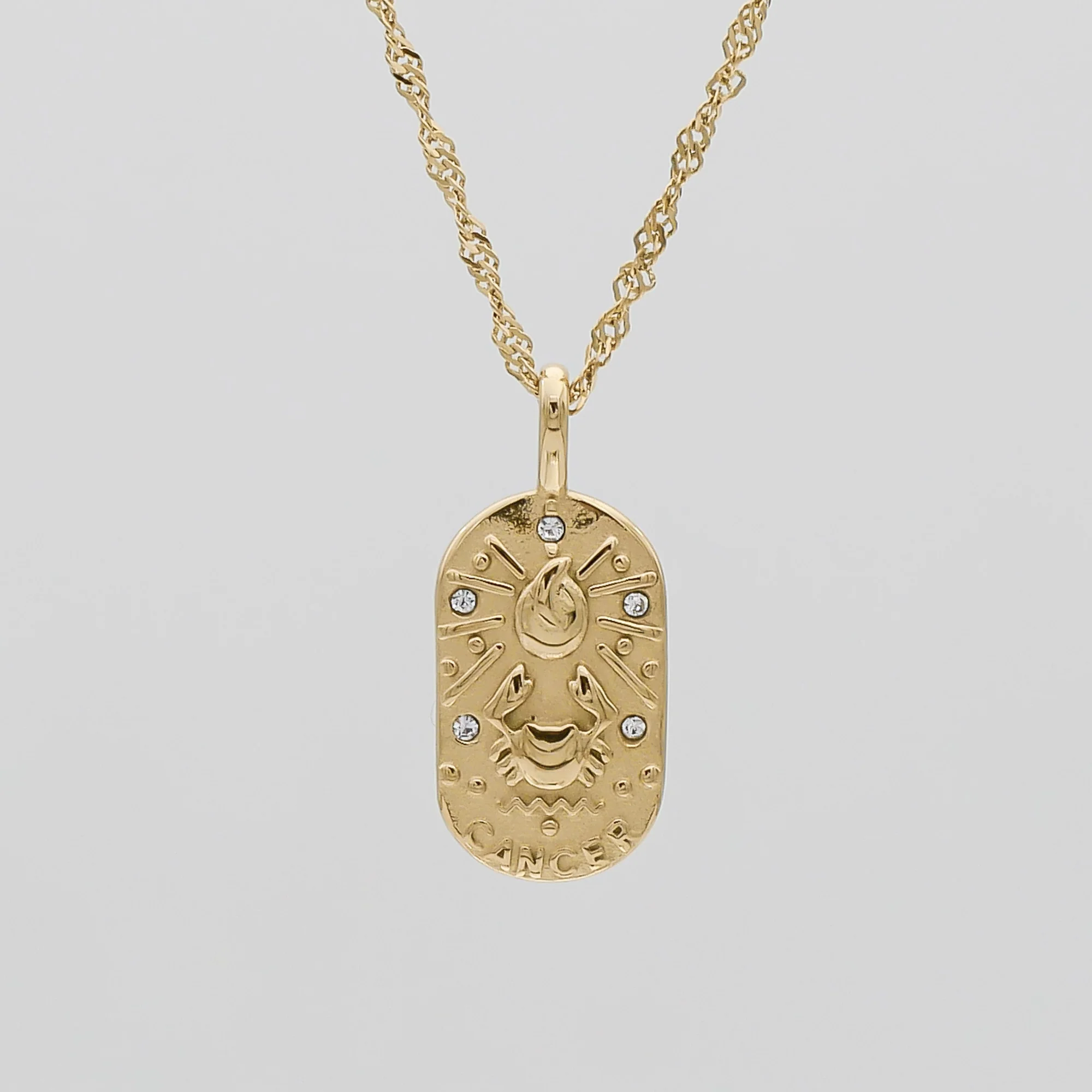 Zodiac Tarot Card Necklace - Image 5
