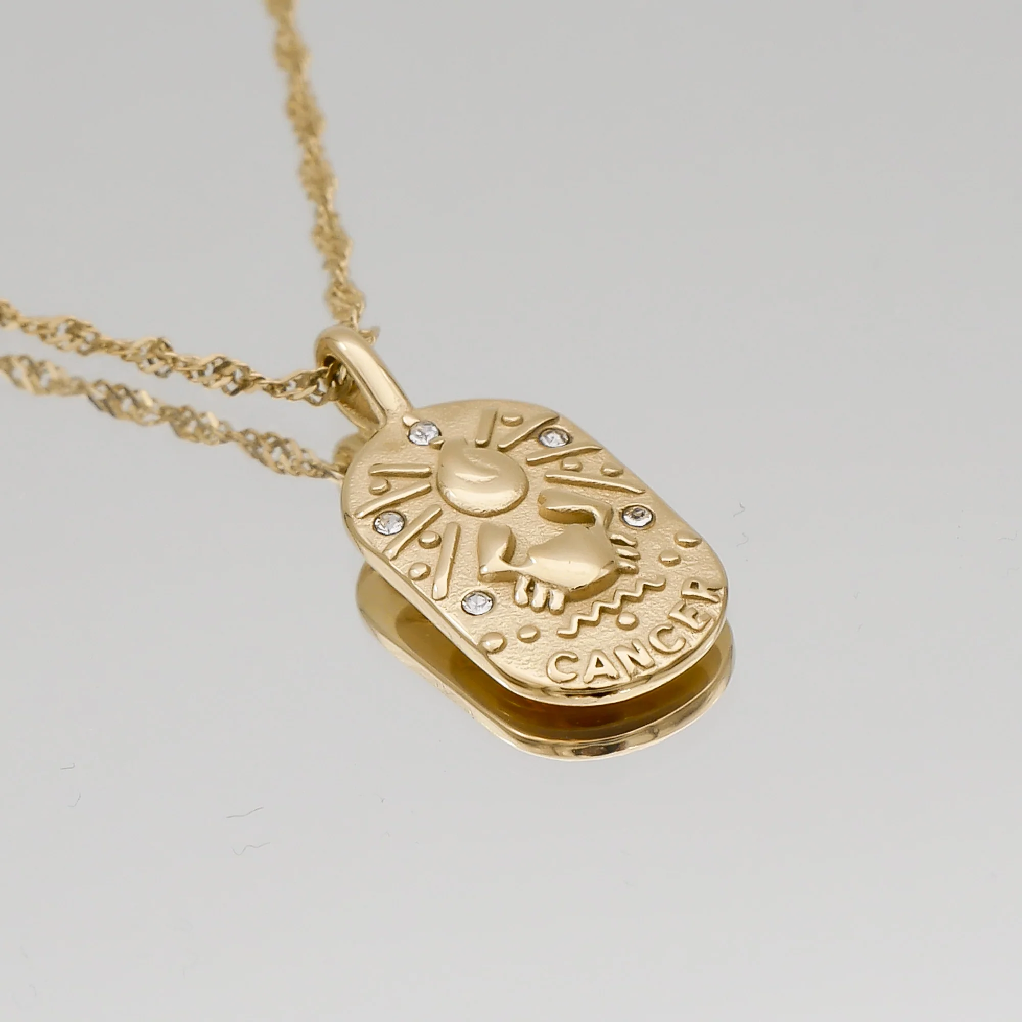 Zodiac Tarot Card Necklace - Image 6