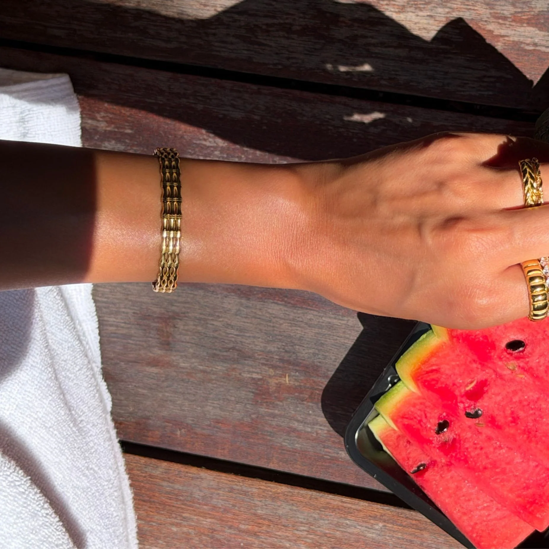 Zola Triple Bangle - Image 9